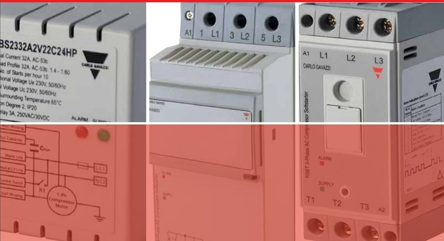 RSBT 45MM: THE COMPACT SELF-LEARNING SOFT STARTER FOR 3-PHASE SCROLL COMPRESSORS UP TO 15 kW